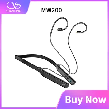 Shanling MW200 Slušalke Kabel AK4377A CSR8675 Bluetooth 5.0 Neckband MMCX Slušalke Kabel za športne slušalke Napajalnik LDAC