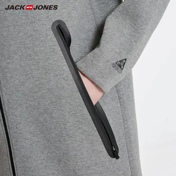 JackJones Moške Hooded Mid-dolžina Majica Jakno Športnih Plašč 219133521