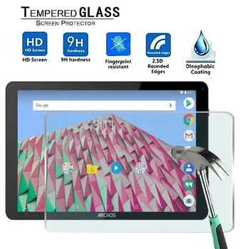 Za ARCHOS 101f Neon -Premium Tablet 9H Kaljeno Steklo Screen Protector Film Zaščitnik Straže Kritje