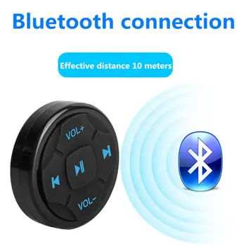 Univerzalni Avto Volan Brezžična tehnologija Bluetooth Daljinski upravljalnik Media Gumb za Mobilni Telefon Krmilnik Komplet