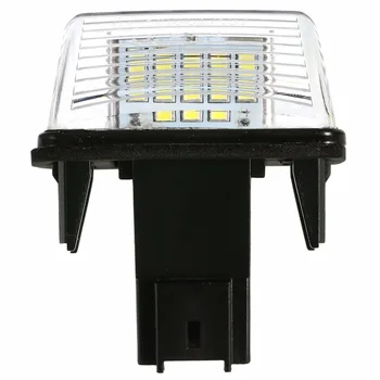 12V LED Številko registrske Tablice Luči luči Za Peugeot 206 207 306 307 406 407 Za Citroen C3 C4 C5 Avto Tablice Svetlobe