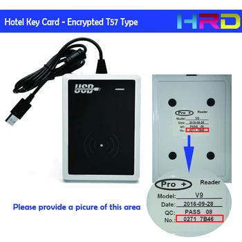 šifrirana promixity hotel zaklepanje sistema ključ kartice t57 t5577 t5557 prazno keycards brezkontaktne id/ic za kartico proUSBHotelCardSystem