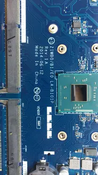 ZIWB0/B1/E0 LA-B101P je primerna za Lenovo B50-30 notebook motherboard CPU N3530 GT820M (s čitalcem prstnih) test delo