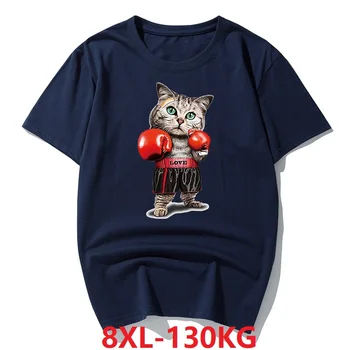 ženske smešno mačka t-majice kratek rokav živali tshirt lep pes poletje plus velikost tees 5XL 7XL 8XL doma priložnostne bombaž svoboden vrhovi 5