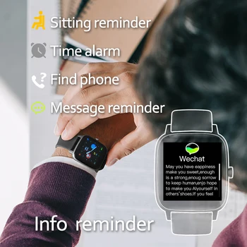 SEVERNI ROB Pametno Gledati Ženske Moški Smartwatch Za Android IOS Elektronika Pametna Ura Fitnes Tracker Srčni utrip Smart-Watch Uro