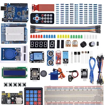 Najbolj Popolna Starter Kit za Arduino R3 z Rfid kartico / Rele Modul/ Ultrazvočni Senzor /vključno Tutorial