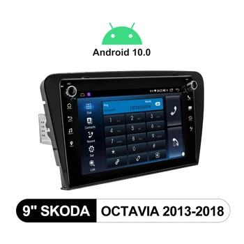 9-Palčni 2Din Android 10 Avto Radio Stereo Multimedijske Auido Igralec magnetofon OBD2 Za Volkswagen, ŠKODA Octavia 3 A7 2013 2018