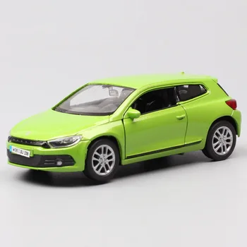 1:36 obsega Welly VW Scirocco sport coupe Diecasts & Igrača Vozil modelov avtomobilov potegnite nazaj, igrače za otroka otroci darilo zbiralec replike