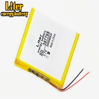 357785 3,7 V 3000mAh 357585 visoka kakovost prilagojene polnilna litij-polimer baterija