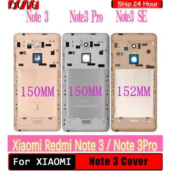 Za Xiaomi Redmi Opomba 3 150 mm Pokrov Baterije Redmi Opomba 3 Pro Hrbtni Pokrovček Baterije Vrata Stanovanja Primeru Globalnega Nazaj Stanovanj