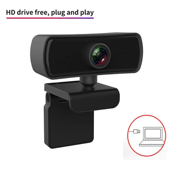 2K USB Računalnik Webcam Polni 1080P HD Webcam Kamero Digital Web Cam Z Micphone Za Prenosni računalnik Namizni RAČUNALNIK Tablični Vrtljiva Kamera