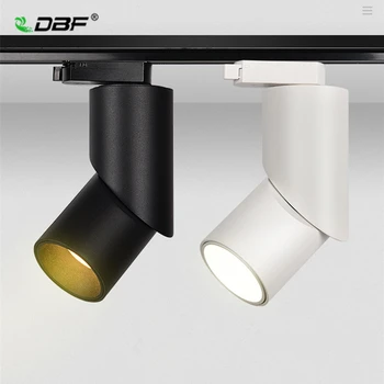 [DBF]Kota Nastavljiv 10W 12W 15W 220V LED Skladbo Light Svetilka COB Spot Železniškega Luči Stropni Reflektorji Kuhinja Shop, Trgovina Razsvetljavo