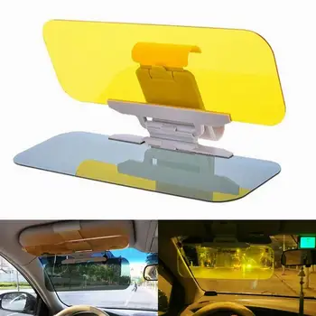 Avto sončnega HD Avto Anti-Glare Anti-uv Bleščečih Buljiti Dan Night Vision Vožnje Ogledalo UV-Krat Flip Navzdol HD Jasen Pogled Vizir