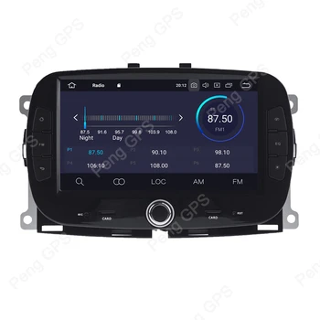 Android 9.0 4+64GB px5 Vgrajen DSP Avto Brez DVD Predvajalnik Večpredstavnostnih Radio Za FIAT 500+ GPS Navigacija glavna enota
