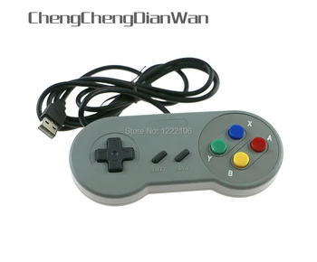 ChengChengDianWan Retro Super za Nintendo SNES Krmilnik USB, za PC in MAC Krmilniki ZAPRTI 10pcs/veliko