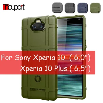 Shockproof Primeru Za Sony Xperia 10 II Primerih Vojaške Krepak Ščit Silikonski Pokrovček Za Sony Kirin morska deklica Xperia 10 Plus Primeru, XA3