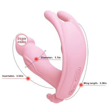 G Spot Nosljivi Hlačne Vibrator za Ženske nekaj Masturbacija Vagine, Klitoris Spodbujanje dildo, vibrator za Odrasle sex igrače za ženske