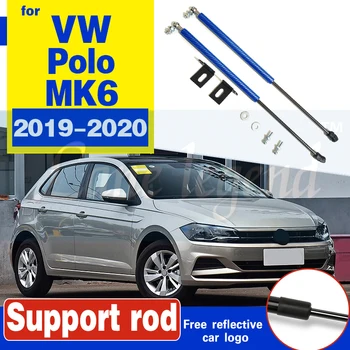 Za VW Polo leta 2019 2020 AW MK6 Preuredi Bonnet Kapuco Plin Šok Spomladi Dvigalo Strut Palice Podporo Hraulic Palico Avto-styling
