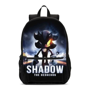 Novi Sonic Hedgehog Šolski Nahrbtnik Za Najstnike Fantje Risanka Shadow Tiskanja Šolske Torbe Otroci Šolsko Otrok Laptop Mochila