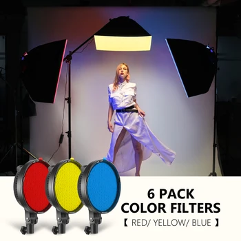 Neewer 3-Pack-gnome LED Softbox Razsvetljave, Komplet : Softbox,48W Zatemniti LED Svetlobe Glavo,Lahka Stojalo za Foto Studio Video