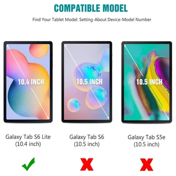 Za leto 2020 Samsung Tab S6 Lite 10.4 palčni Zaslon Patron za Galaxy Tab S6 Lite 10.4 2020 SM-P610 P615 Kaljeno steklo stražar flim