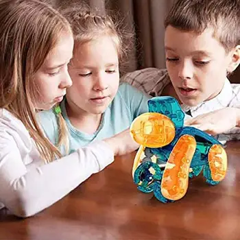 Robot Pribor Zabavno Igrače za Otroke Polž Polž Sončne Igrače Za Otroke Učenja In Znanosti Izobraževalne Igrače za Otroke