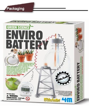DIY Zelena Znanost Enviro Battery Kit Super Izobraževalne Igrače za Otroke, kot darilo Model Kompleti Novost brezplačna dostava