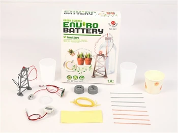 DIY Zelena Znanost Enviro Battery Kit Super Izobraževalne Igrače za Otroke, kot darilo Model Kompleti Novost brezplačna dostava