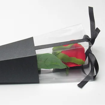 Valentinovo Darilo Polje En rose cvet polje počitnice po meri darilo polje cvetja paket primeru za dom poroka stranka dekor pack