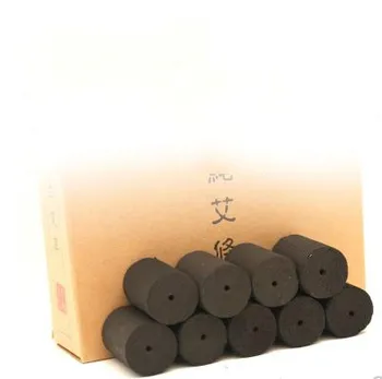 54pcs ne zogleni black moxibustion trakovi brezdimni čisto moxa tradicionalni Kitajski medicini moxibustion ogrevanje masaža moxibusti