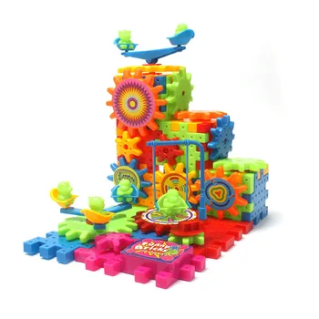 81 kos Plastike Električna Orodja 3d Puzzle Skupščine Model Komplet Opeke Otrok Izobraževalne Igrače za Otroke Darilo za Rojstni dan Plastike