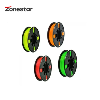 ZONESTAR 1.75 mm ABS 1 KG Barvno 3D Tiskalnik, ki z Žarilno Vakuumsko Pakiranje Tujini Skladišča Različnih Barvah
