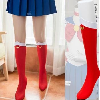 Anime Sailor Moon Usagi Tsukino Cosplay Nogavice, Nogavice, Kopalke Škornji, Čevlji Primeru Zajema
