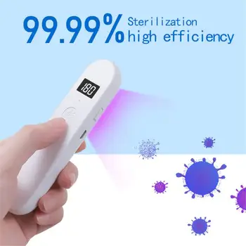 Prenosni UV Sterilizator Lučka za Ročno Protibakterijskim Zložljiva UV Svetlobo Doma Potovanja UVC Sijalka Pravi Desinfection