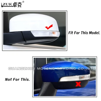 ZUK Levo / Desno Zunanji Strani Rearview Mirror Vklopite Svetlobni Signal Repetitorja Blinker Lmap Za Ford Mondeo 2007-MK4 4. Generacije