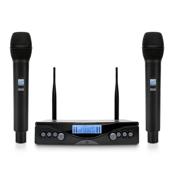 Strokovno UHF Brezžični Mikrofonski Sistem Frekvenca Nastavljiv Karaoke YUEPU RU-D230