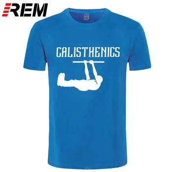 Calisthenics T Shirt Calisthenics Najboljši Šport T-Shirt Mens Big Tee Shirt Tiskanje, Kratek Rokav, 100 Bombaž Moda Smešno Tshirt