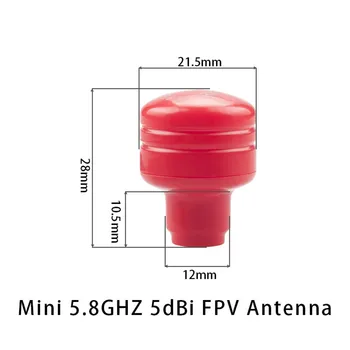 RJXHOBBY RHCP Super Mini Strn 5.8 GHz, 5dbi RPSMA SMA Moški Za FPV Oddajnik Sprejemnik TX RX Fatshark Očala FPV Dirke Brnenje