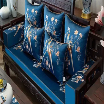 Brezplačna dostava eleganco klasičnih vezenje vrgel Blazino 45x45cm Blazino blazine blazino, stol, postelja domači kavč dekorativni
