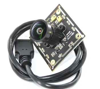 2MP zaprtih prostorih Varnostne kamere modul z 1980*1080P ločljivosti z Levo in desno-kanalni mikrofon in fisheye objektiv