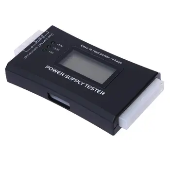 Digitalni LCD Zaslon PC Računalnik 20/24 Pin Napajanje Tester Preverite Hitro Banka Napajanje Merilni Diagnostični Tester Orodja