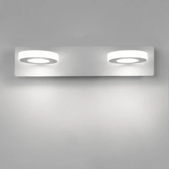 Sodobna Kopalnica LED Ogledalo Svetlobe Desk oblači Postelji svetilko rov Stenske Svetilke lampada de led debelo omarico, Ogledalo svetilke spredaj