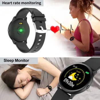 KW19 Šport Nepremočljiva Pametno Gledati Za Moške, Ženske Večnamensko Pametna Zapestnica Srčnega utripa Smartwatch Bluetooth Watch