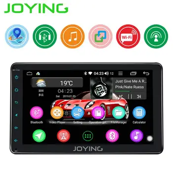 JOYING Android 8.1 2 din avtoradio 8 palčni HD zaslon na dotik, GPS navigacija wifi, BT 1GB fast boot CSD Za Toyota camry/RAV4/Corolla