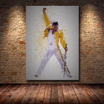 Queen Freddie Mercury Bohemian Rhapsody Platno Slikarstvo Plakatov In Fotografij Slike Na Steni Povzetek Okrasni Dom Dekor