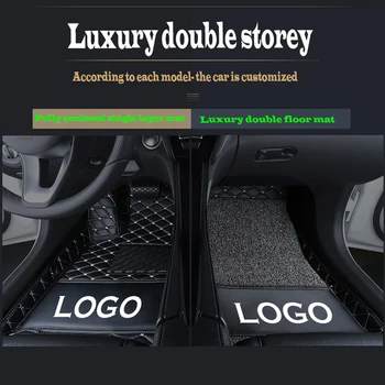 Po meri Logo prilegajo avtomobilu predpražnike za LEXUS RX200t RX300 RX350 RX350L RX450H avto styling