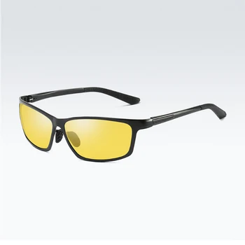 Blagovno znamko Design sončna Očala Moških Polarizirana Anti Glare Kvadratnih Vožnjo sončna Očala na prostem, športni Ribolov Polarizacija Moški Očala