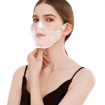 Hitra Dostava Masko Máscara 2020 Trajne Masko Za Obraz Ščit Združujejo Plastike Za Večkratno Uporabo Jasno Masko Povoj Vip Dropshipping