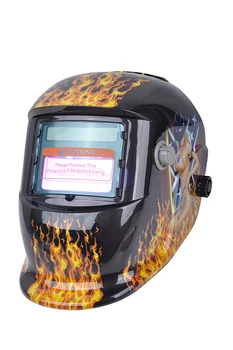Brezplačna Dostava za Zatemnitev Sončne Auto temnenje Seksi Dekle Plamen 2020 Novo DIN9/13 Zunanjo izravnavo Varilne Maske Kapuco Klobuk