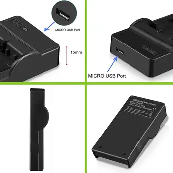 BLS-1 PS-BLS1 USB polnilec Za Olympus E-400 E-420 E-450 E-600 E-620, E-P1, E-P2, E-P3, E-PL1 E-PL3, E-410 Fotoaparat, Baterijo, polnilnik